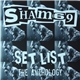 Sham 69 - Set List - The Anthology